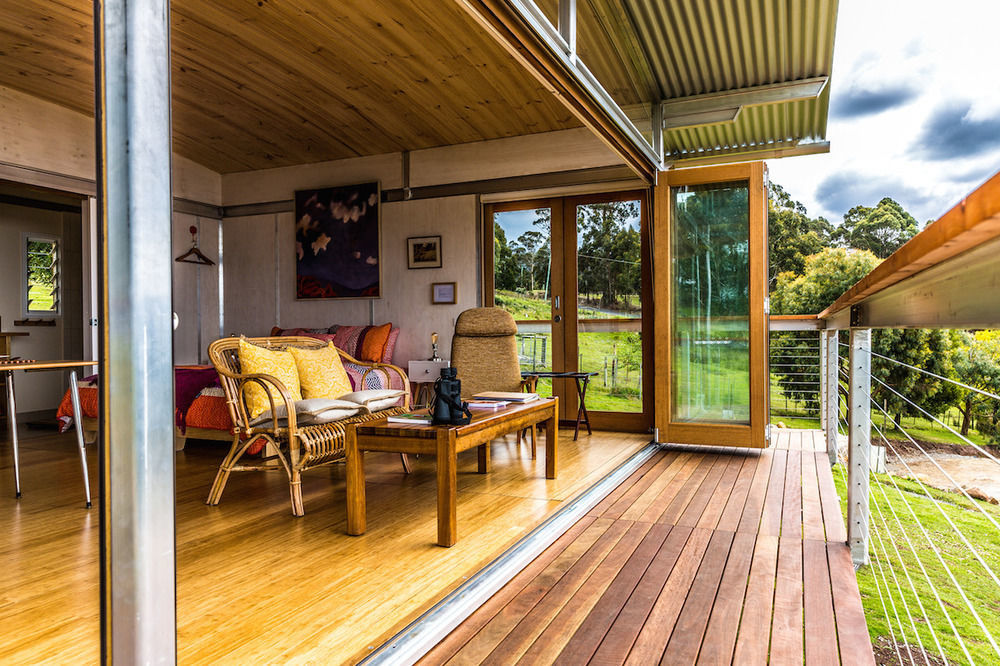 Hobart Hideaway Pods Bed & Breakfast คิงส์ตัน ภายนอก รูปภาพ